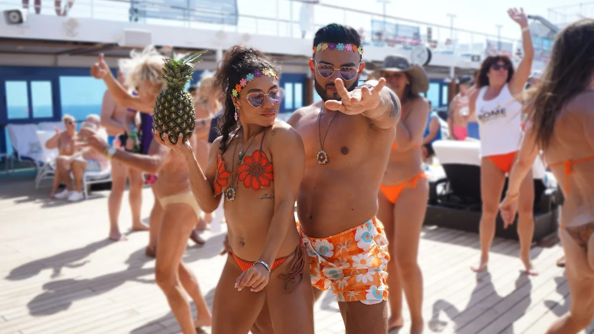 Pool party on a Desire Cruise, courtesy of Original Group