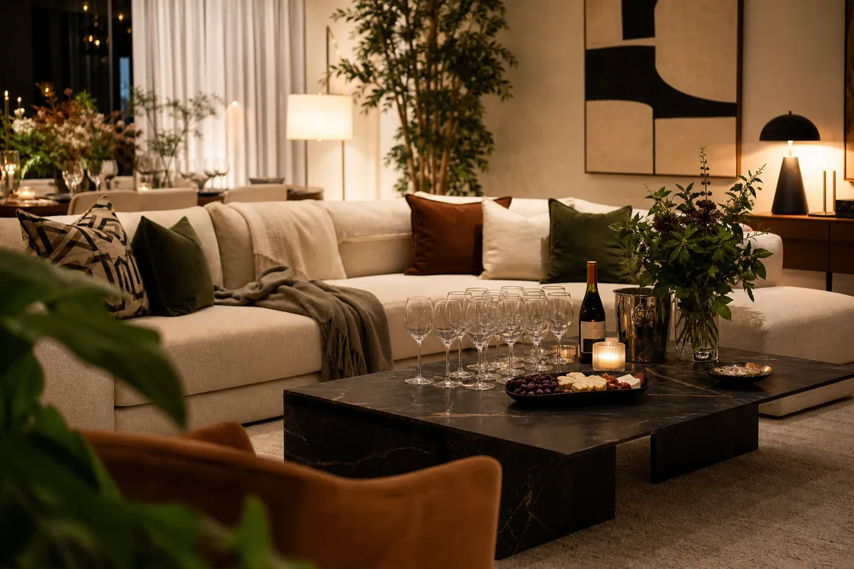 Lifestyle house party social gathering preparation checklist